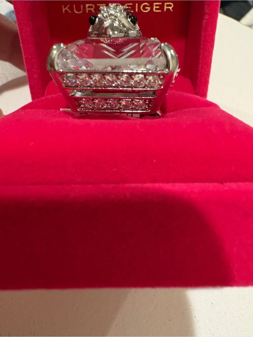 Kurt Geiger elegant crystal